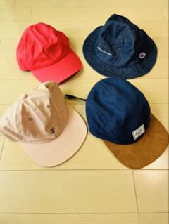 キャップ　4点セット　まとめ売りのサムネイル