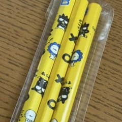 サンリオ バッドばつ丸 鉛筆 B 3本セットのサムネイル