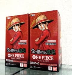 テープ付き】 BOX 受け継がれる意思2BOX ワンピースカードゲーム
