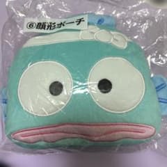 ハンギョドン顔ポーチ 水色 サンリオ一番くじ