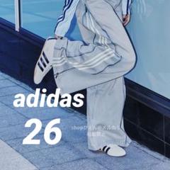 adidas アディダス DENIM ZIP PANTジップデニム adidas - adidas DENIM ZIP PANT ジップ デニム 25 パンツ 黒の