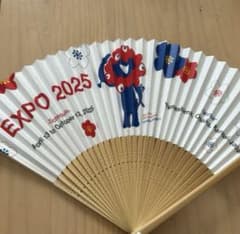 大阪・関西万博 ミャクミャク 扇子 非売品 - メルカリ