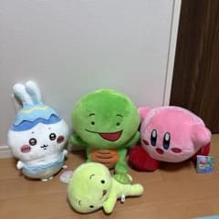 치이카와 별의 커비 봉제인형 4점 세트