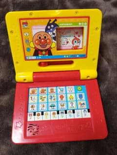 アンパンマン　ミニパソコン　知育玩具のサムネイル