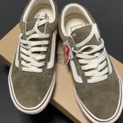 【★smile★専用】バンズ オールドスクール グリーン 23.5cm vansのサムネイル