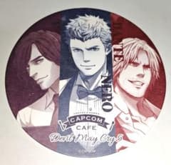 デビルメイクライ ネロ DMC5 コースター カプコンカフェ 6弾 カプコンカフェ レイクタウン店『デビル メイ クライ 5』コラボ