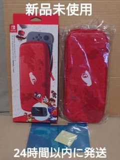 Nintendo Switchキャリングケース スーパーマリオ オデッセイ - メルカリ