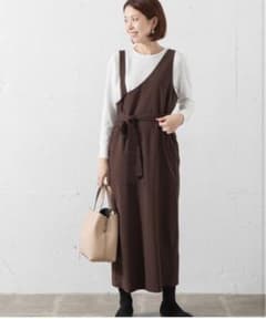 アーバンリサーチサニーレーベル　ベルト付アシメジャンスカ　サロペット　スカートのサムネイル