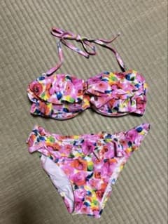 フラワープリント セパレート ビキニ L 水着 ビキニ - メルカリ