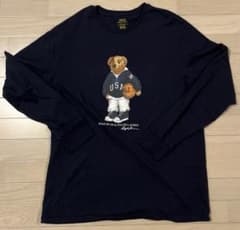 希少 廃盤デザイン 美品 最安 ポロベア ロンT ラルフローレン ロンハーマン 希少 廃盤デザイン 美品 最安 ポロベア ロンT ラルフローレン