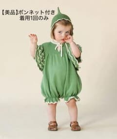 【美品】MABLI GWENDOLENROMPER ロンパース ボンネット18 美品】MABLI GWENDOLENROMPER ロンパース ボンネット18 - メルカリ