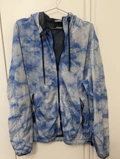 DIESEL ナイロンジャケット タイダイ柄 フード付きのサムネイル