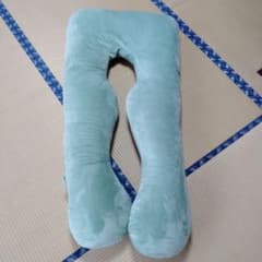 ハグミン U字型抱き枕 ミントグリーン - メルカリ