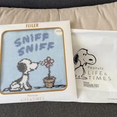 西宮阪急限定Peanuts Life & Times×フェイラー 西宮阪急 神戸阪急 Peanuts LIFE&TIMES 限定 フェイラー 青色 - メルカリ