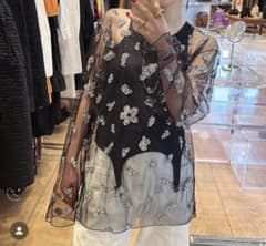 ASHISH SUPER A MARKET スパンコール シースルートップス ASHISH SUPER A MARKET スパンコール シースルートップス - メルカリ