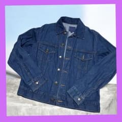 デニムジャケット Gジャン ブルー系 カジュアル アウター M