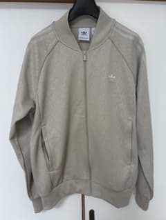 希少2XL adidas SST TT ベージュ モノグラムジャージのサムネイル