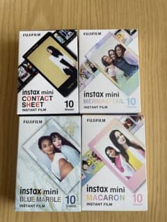 新品★大人気チェキフィルム4点セット★のサムネイル