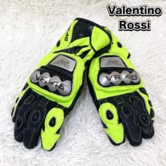 バレンティーノロッシ Valentino Rossi レザーグローブ VR46 - メルカリ