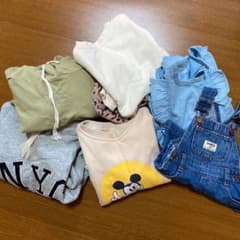 ロンパース  サロペット　まとめ売り　70 80のサムネイル