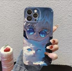 アニメキャラクター 白猫 iPhone16 pro max ケースのサムネイル