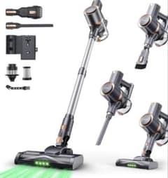 コードレス掃除機 軽量1.8kg 2WAY 自立式 LEDライト付き 65分稼働