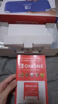 Nintendo Switch Lite ブルー 空箱のサムネイル