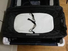 KATOJI カトージポータブルベビーベッド用おむつ替えテーブル 黒 63520のサムネイル