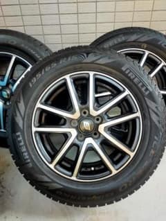 けんじさん宛④ホイール付スタッドレス195/65R15　溝約8mm ピレリ1本 m36706408587_1.jpg?1774248575