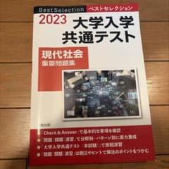大学入学共通テスト 現代社会 重要問題集 2023のサムネイル