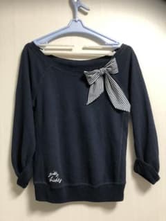 ギリーヒックス　リボン付きトレーナー　Mのサムネイル