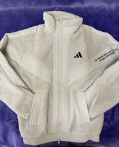 【試着のみ！】adidas ボアジャケット Sサイズのサムネイル