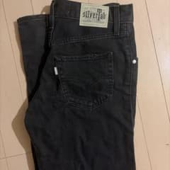あ*こ様 Levi's silverTab ブラックデニムパンツシルバータブのサムネイル