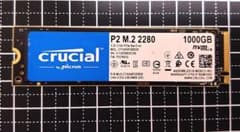使用僅か　Crucial M.2 SSD P2 1TB CT1000Pのサムネイル