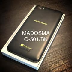 タカシ様専用 SIMフリー MADOSMA Q501ブラックのサムネイル