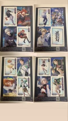 にじさんじ セブンイレブン クリアシート 全4種セット　2025年7月のサムネイル
