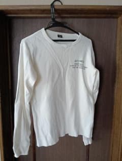 AVIREX ワッフル長袖Tシャツ ホワイト Mのサムネイル