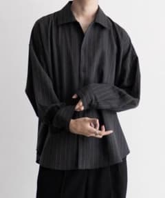 Casper John イミテーションウールヒュージシャツのサムネイル