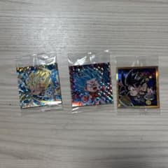ドラゴンボール 超戦士シールウエハース 3枚セットのサムネイル