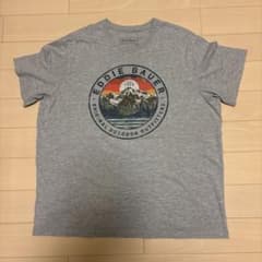 Eddie Bauer Tシャツ ロゴプリント グレーのサムネイル