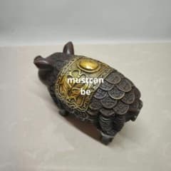 銅器 銭猪 茶道茶寵 客間 玄関 装飾品 工芸品 置物 銅器 銭猪 茶道茶寵 客間 玄関 装飾品 工芸品 置物 - メルカリ