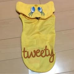 お値下げしました。犬服 トゥイーティー タンクトップ 新品未使用 3号のサムネイル