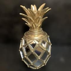 廃盤品！スワロフスキー パイナップル キャンドルホルダー Lサイズ 置物 パイナップル キャンドルホルダー VI-230 - メルカリ