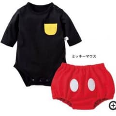 美品！ミッキー なりきり ロンパース 衣装のサムネイル