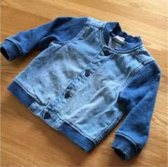 【ぴーちゃんさん専用】H&M デニムジャケット 80cmのサムネイル