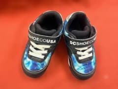 DC SHOES × STRIDER コラボ キッズスニーカー 青 14cmのサムネイル