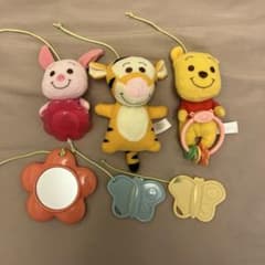 ぬいぐるみと星等のみセット/ディズニーくまのプーさん6wayジムにへんしんメリーのサムネイル