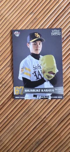 福岡ソフトバンクホークス 笠谷俊介 プレーヤーズカード 2015