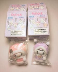 サンリオちびっともシリーズ　雪の精　マイメロ&クロミ　2個セットのサムネイル