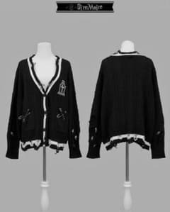 Dimmoire Gothic学園カーディガン black Mサイズ - メルカリ